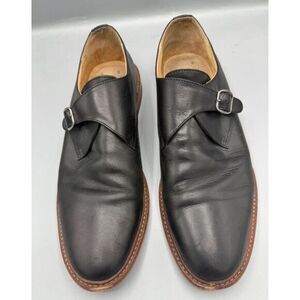 Warfield & Grand Black Monk Strap Dress‎ Shoes for Men Size 10